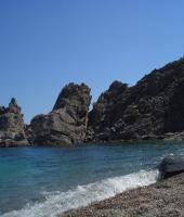  The dramatic scenery of Samothrace