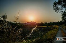 Το ηλιοβασίλεμα από την Αγία Πέτρα στο Διδυμότειχο