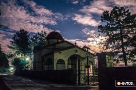 Ο Προφήτης Ηλίας Σουφλίου υπό το σεληνόφως
