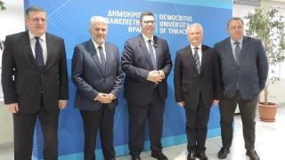 Επίσκεψη Κυβερνητικού Κλιμακίου στο Δημοκρίτειο Πανεπιστήμιο Θράκης
