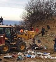 Εθελοντικός καθαρισμός στην περιοχή Ροδοφύλλι.