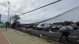 Αποκαθίστανται οι ζημιές και στα γήπεδα τένις της Αλεξανδρούπολης