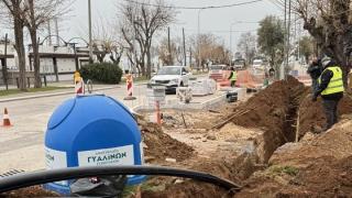 Κι άλλες εκσκαφές πραγματοποιούνται στην παραλιακή λεωφόρο της Αλεξανδρούπολης