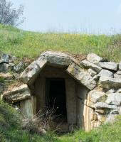 The Elafochori underground built Tomb