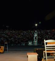 Το τρένο των “Εννιά και Πέντε” μάγεψε το κοινό της Αλεξανδρούπολης