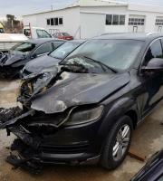 Το Audi Q7 μετά την επίθεση
