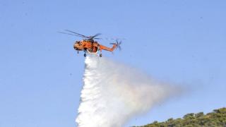Προσγειώνεται τελικά στην Αλεξανδρούπολη το Πυροσβεστικό Ελικόπτερο 
