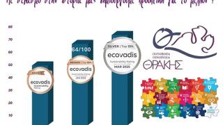 Η "Ποτοποιΐα – Οινοποιΐα Θράκης" στο 15% των κορυφαίων επιχειρήσεων σε θέματα βιωσιμότητας