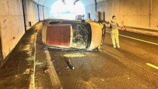 Τροχαίο ατύχημα με την Ολυμπιονίκη Πηγή Δεβετζή στην Εγνατία Οδό