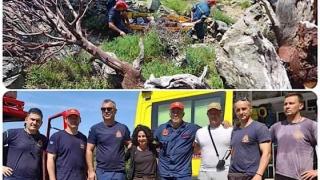 Μεγάλη κινητοποίηση του Πυροσβεστικού Κλιμακίου Σαμοθράκης για την διάσωση τραυματισμένης γυναίκας 