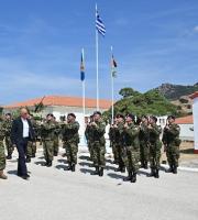 Ο Υπουργός Άμυνας σε μονάδες της 12ης Μηχανοκίνητης Μεραρχίας Πεζικού.