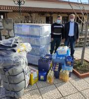 Είδη πρώτης ανάγκης χάρισαν στους κατοίκους του Δ.Σουφλίου για τις πλημμύρες που σημειώθηκαν