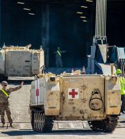 Το γιγαντιαίων διαστάσεων αμερικανικό φορτηγό πλοίο έβαλε πλώρη για Αλεξανδρούπολη (video & photo)