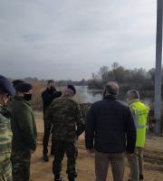 Ο Αλκιβιάδης Στεφανής επισκέφθηκε τον Έβρο - Παρακολούθησε την εξέλιξη των εργασιών του φράχτη (φωτο)