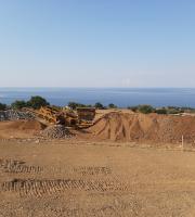 Συνεχίζονται οι εργασίες κατασκευής της Λιμνοδεξαμενής στη Σαμοθράκη