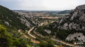 Στο βάθος το χωριό του Άβαντα, λίγο έξω από την Αλεξανδρούπολη