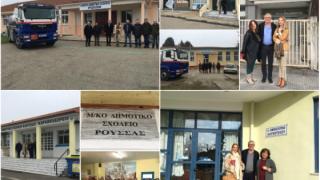 Ο Βέλγος Φιλέλληνας που ζεσταίνει δωρεάν τα σχολεία βρέθηκε και πάλι στον Έβρο