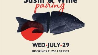 Sushi & wine pairing στο Ammo Ammo Restaurant, στη Κυανή Ακτή Μάκρης