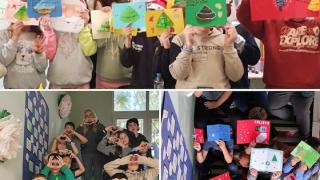 Μαθητές έστειλαν χριστουγεννιάτικες κάρτες στους ασθενείς των αντικαρκινικών νοσοκομείων