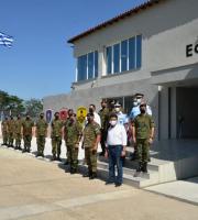Ολοκληρώθηκαν τα εγκαίνια στο ανακαινισμένο Επιτηρητικό Φυλάκιο Έβρου στις Καστανιές.
