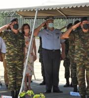 Ολοκληρώθηκαν τα εγκαίνια στο ανακαινισμένο Επιτηρητικό Φυλάκιο Έβρου στις Καστανιές.