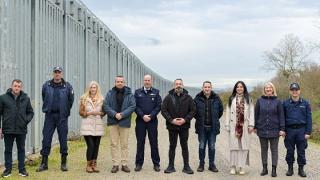 Στα σύνορα του Έβρου περιόδευσε αντιπροσωπεία των Αξιωματικών Αστυνομίας