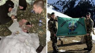 Επίδειξη διάσωσης της Λέσχης Ειδικών Δυνάμεων, στην παραλία της Αλεξανδρούπολης