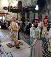 Η γιορτή του Δεκαπενταύγουστου στην Παναγία Κοσμοσώτειρα των Φερών (φώτο)