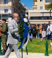 Με κάθε επισημότητα γιορτάστηκε η επέτειος της 25ης Μαρτίου στην Αλεξανδρούπολη (φωτό+video)