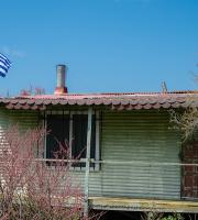 Γέμισε γαλανόλευκες σημαίες το Αινήσιο Δέλτα στον Έβρο 