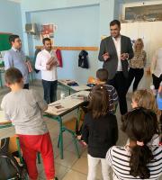 ΟΝΝΕΔ: Πρώτος σταθμός για «το σχολείο που θες» το δημοτικό σχολείο Κυπρίνου(φωτο)