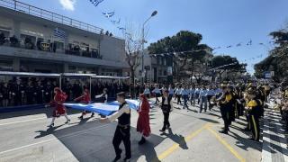 Με εθνική υπερηφάνεια γιορτάστηκε η επέτειος της 25ης Μαρτίου στην Αλεξανδρούπολη (video)