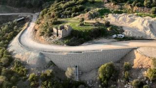 Σε πλήρη εξέλιξη το έργο του νέου παραλιακού δρόμου Μαρώνειας - Δικέλλων