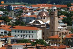 Το Διδυμότειχο από το κάστρο.