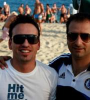 Ο heat Radio στο τουρνουά beach volley στο "Scrorpio".