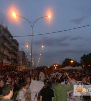 Πλημμύρισαν οι Αγανακτισμένοι την Αλεξανδρούπολη.