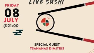 Live cooking με Ασιατικές γεύσεις και sushi στο Kerουac