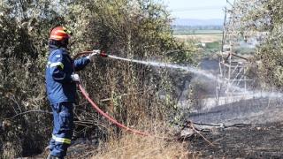 Συνελήφθη άνδρας στις Φέρες που έβαλε φωτιά στην αυλή του