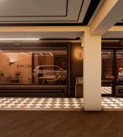 Η υπό ανέγερση πολυκατοικία Αίγλη