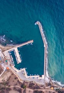 Πάνω από το λιμανάκι της Μάκρης, στην Αλεξανδρούπολη.