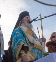 Ο Αγιασμός των υδάτων στο λιμάνι της Αλεξανδρούπολης