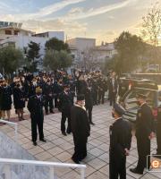 To τελευταίο αντίο στον ηρωικό πυροσβέστη στην Αλεξανδρούπολη (video)