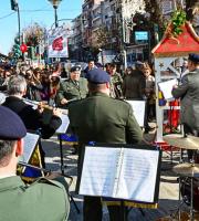 Τα κάλαντα είπε στην Αλεξανδρούπολη η 12η Μεραρχία Πεζικού