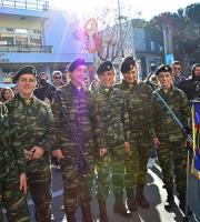 Τα κάλαντα είπε στην Αλεξανδρούπολη η 12η Μεραρχία Πεζικού