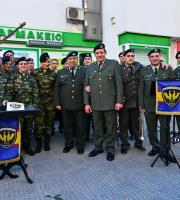 Τα κάλαντα είπε στην Αλεξανδρούπολη η 12η Μεραρχία Πεζικού