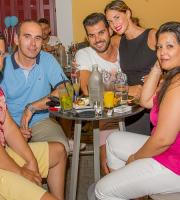 Το Κυβερνείο Cafe Bar έκλεισε τα δύο χρόνια λειτουργίας του με ένα πάρτι φωτιά.