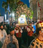 Με βυζαντινή μεγαλοπρέπεια ο εορτασμός στην Παναγία Κοσμοσώτειρα στις Φέρες  (φωτος + video)