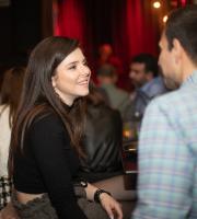 Η Evita μοίρασε... καρδούλες του Αγίου Βαλεντίνου, στο SoHo Absolutely Fabulous