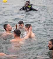 Με λαμπρότητα εορτάστηκαν τα Θεοφάνεια στον Έβρο - Αγιάστηκαν τα νερά παρά το τσουχτερό κρύο (vid & pics)