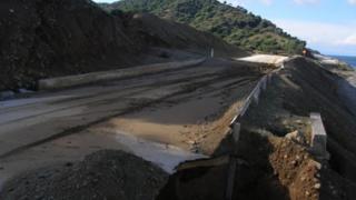 Σαμοθράκη: Τεράστιες οι ζημιές από την έντονη νεροποντή.